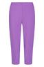 Pants | Regular Travel | Capri | Plum Purple