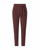 Pantalon | Bonded Travel | Hita | Merlot