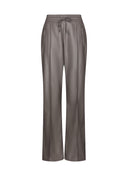 Pants | Vegan Leather | Kiyoshi | Dark Grey