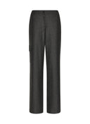 Pants | Jersey Wool Blend | Nushi | Antra/Black Stripe