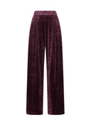 Pants | Velour Tencel | Kona Long Velvet | Wine Red Velvet