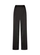 Pants | Heavy Satin Stretch | Sorano | Black Satin