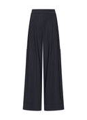 Pants | Comfort Travel | Koyuki | Black-Blue