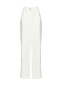 Hose | Linen Viscose Structure | Rieka | soft white