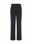 Pants | Comfort Travel | Biharu | Black-Blue