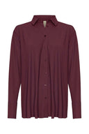 Blouse | Light Travel | Milly | Merlot