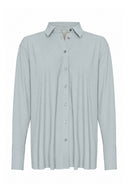 Bluse | Recycled Light-Travelqualität | Milly | Mid Grey