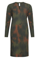 Dress | Heavy Travel Soft Print | Momoka Print Soft | Autumn Shades