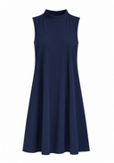 Kleid | Regular-Travelqualität | Amya | Black-Blue
