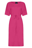 Dress | Regular travel jersey | Kadi | Bright Pink