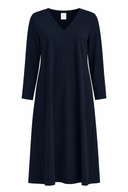 Jurk | Regular Travel | Zeya | Black-Blue