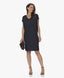 Dress | Regular Travel | Misas | Black-Blue