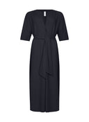 Jurk | Regular Travel | Gero | Black-Blue