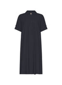 Dress | Regular Travel | Veona | Black-Blue