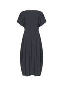 Kleid | Regular-Travelqualität | Deme | Black-Blue