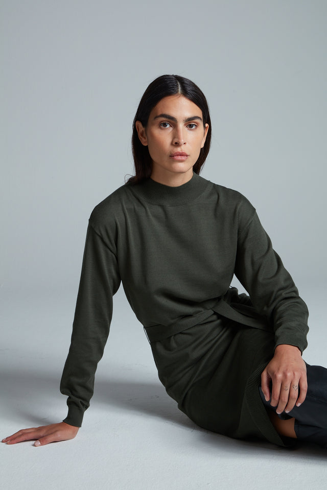 Dress | Pina | Army Green