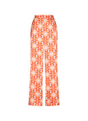 Pants | Polyester Satin Stretch | Taky | Sunburst bubbles