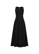 Dress | Cotton Stretch | Pyori | Deep Black