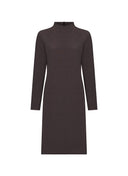 Dress | Structured Travel | Runa Pique | Merlot blend structure