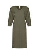 Dress | Heavy Travel | Shige | Dusky Green