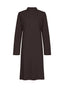 Kleid | Bonded Travel Qualität | Hanae | Dark Brown