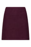 Skirt | Cooked Wool | Umeka | Aubergine Wool
