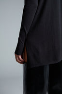 Strick | Baumwollstrick | Tsuru | Deep Black