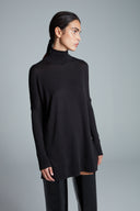 Strick | Baumwollstrick | Tsuru | Deep Black