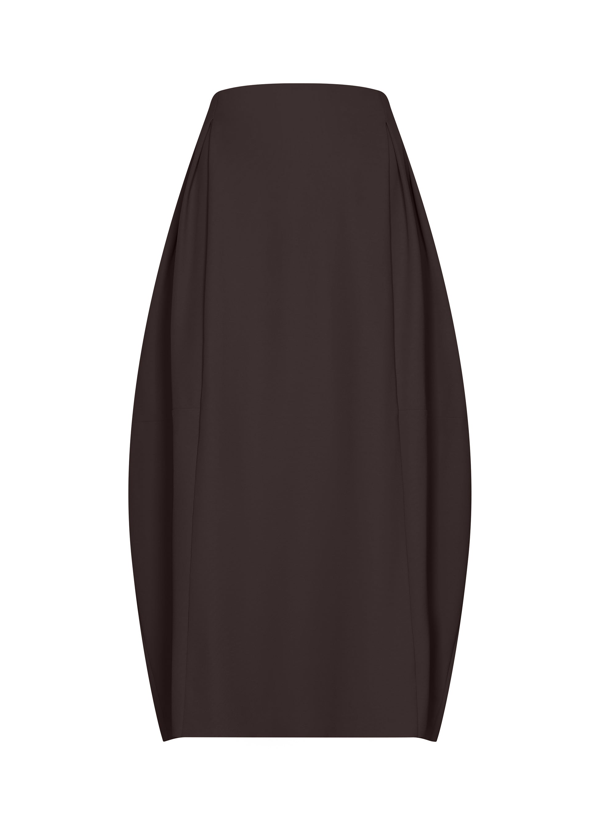 Skirt | Bonded Travel | Stefy | Dark Brown