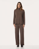 Top | Pique Travel | Cobi Pique | Cacao Brown Structure