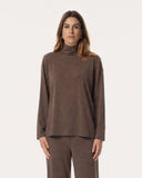 Top | Pique Travel | Cobi Pique | Cacao Brown Structure