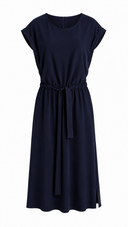 Jurk | Regular Travel | Kanako | Black-Blue