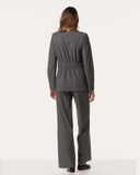 Blazer | Regular-Travelqualität Print | Goshiko Dessin | Dark Antra Stripe