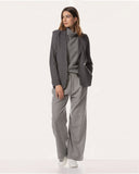 Blazer | Regular Travel Print | Goshiko Dessin | Dark Antra Stripe