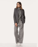 Blazer | Regular-Travelqualität Print | Goshiko Dessin | Dark Antra Stripe