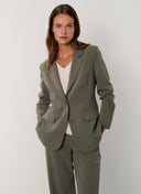 Blazer | Summer Crepe | Catany | Dusky green crepe | Japan TKY