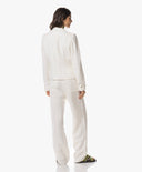 Blazer | Linen Viscose Structure | Moann | soft white - shop_name