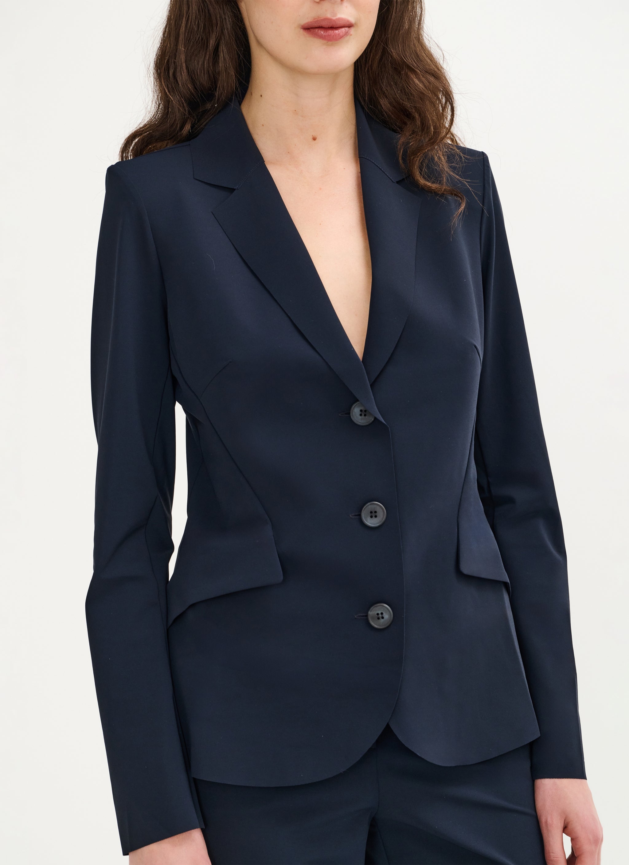 Blazer | Travel Jersey | Danno | schwarz-blau