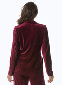 Blazer | Velour Tencel | Sakumi | Wine Red Velvet