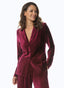 Blazer | Velour Tencel | Sakumi | Wine Red Velvet