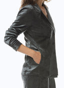 Blazer | Velour Tencel | Sakumi | Silver Velvet