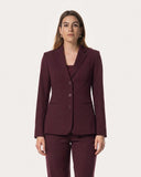 Blazer | Recycled Regular-Travelqualität | Goshiko | Merlot