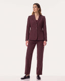 Blazer | Recycled Regular-Travelqualität | Goshiko | Merlot
