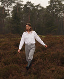 Blouse | Cotton Stretch | Agano | White