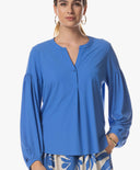 Blouse | Light Travel | Byaku | Hawaiian Ocean