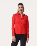 Blouse | Regular Travel | Ayaka Closed | Spicy Red