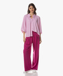 Bluse | Light Travel Dessin | Iwai Dessin | Pink Lady Stripe