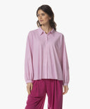 Bluse | Light Travel Dessin | Iwai Dessin | Pink Lady Stripe