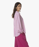 Bluse | Light Travel Dessin | Iwai Dessin | Pink Lady Stripe