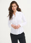 Button-up | Travel Jersey Blouse | Ayaka | White